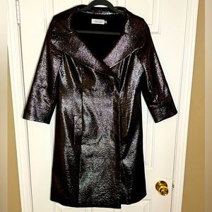 Teri Jon by Rickie Freeman Women’s Metallic Cocktail Jacket Size 6
